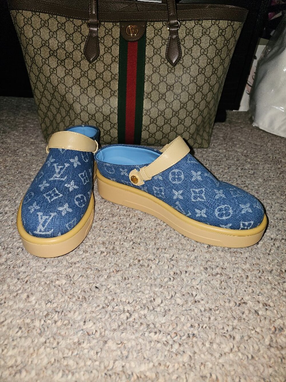 Denim Clogs New